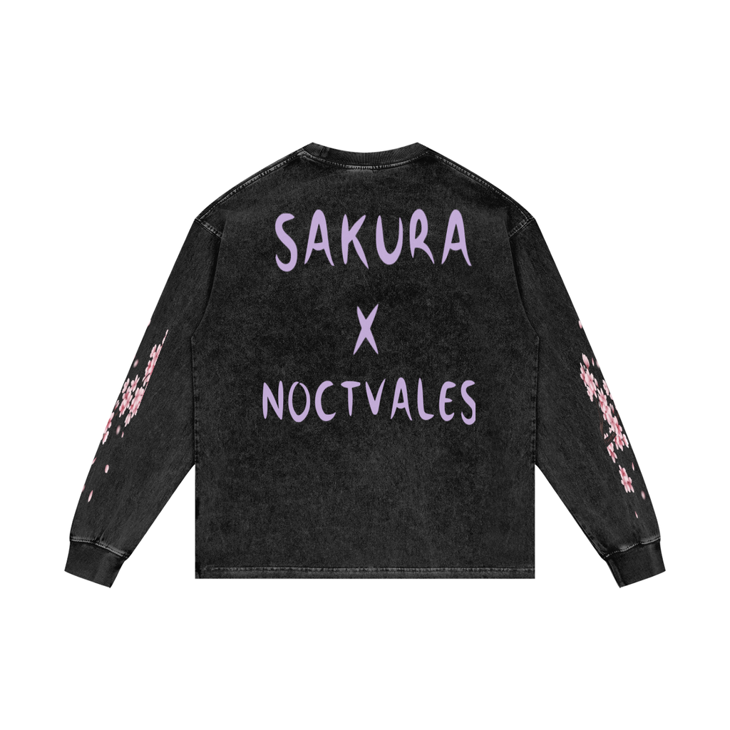 Noctvales X Sakura Longsleeve