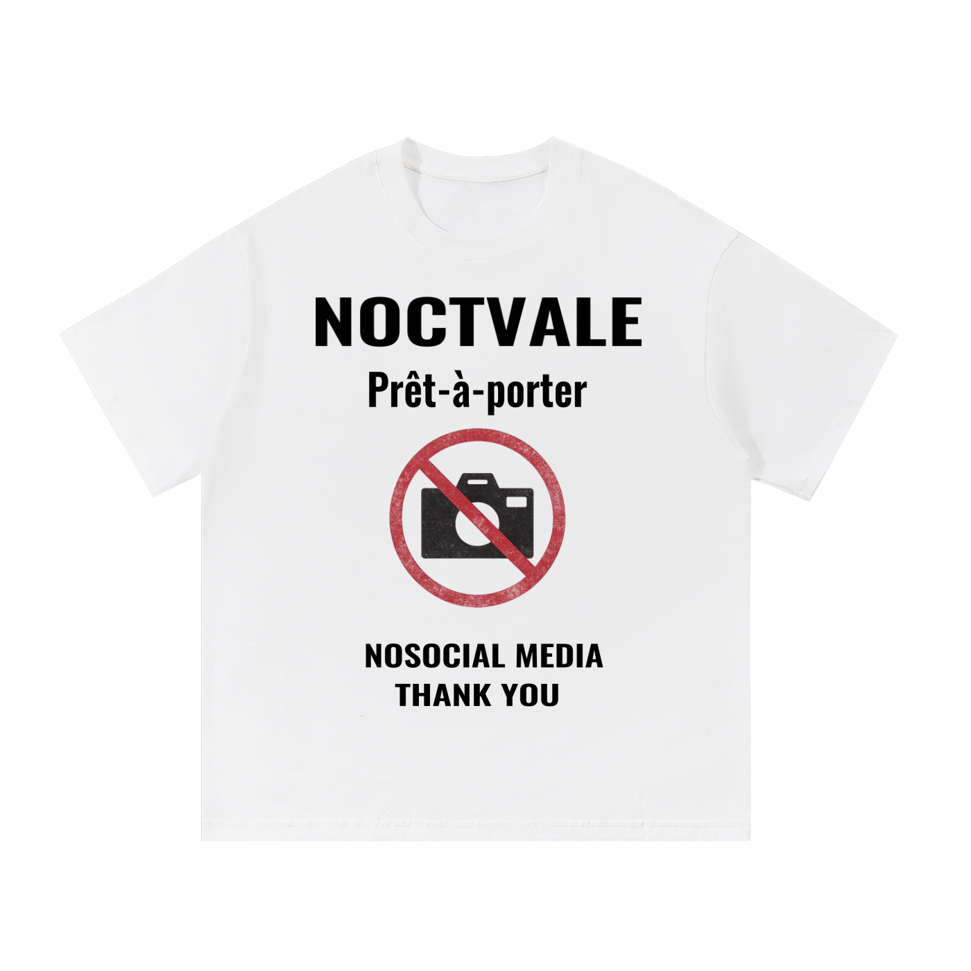 Noctvale NOSOCIAL MEDIA T-Shirt